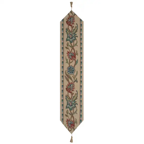 Morris Tree Of Life Belgian Table Runner - 13 in. x 78 in. Cotton by William Morris