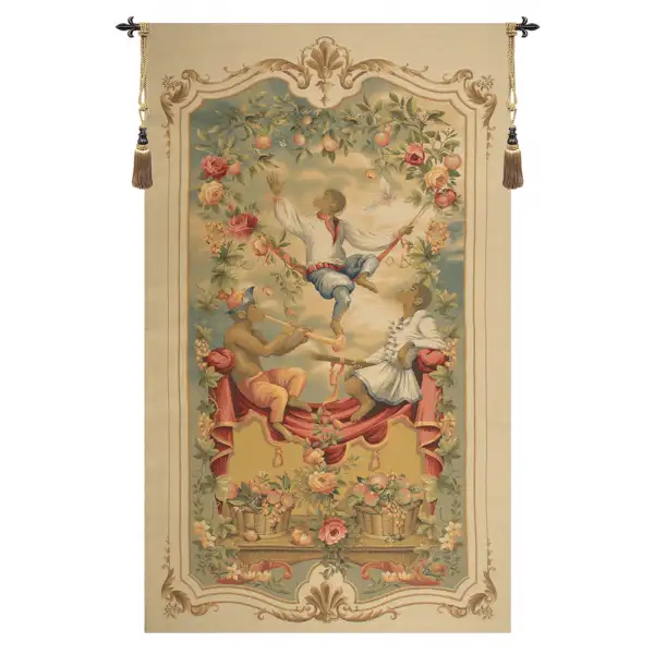 Monkey's Paradise II Belgian Tapestry Wall Hanging