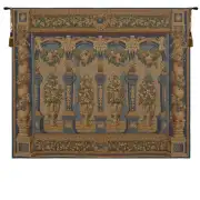 Loggia Columns Horizontal European Tapestry Wall Hanging