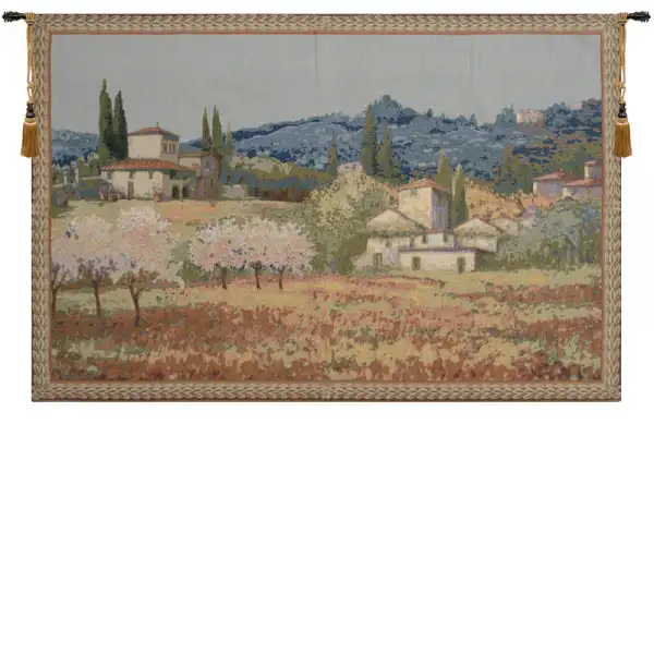 View from the Hill Belgian Tapestry