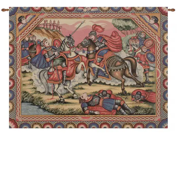 Ronald's Battle Italian Tapestry Wall Hanging