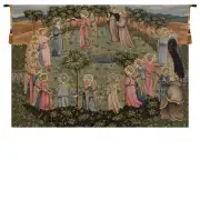 Roundance of Saints Italian Tapestry Wall Hanging