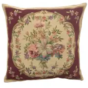 Bouquet Floral Red European Cushion Cover