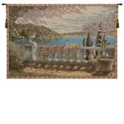 Giardino Sul Lago Italian Tapestry - 53 in. x 34 in. ACotton/viscose by Alberto Passini