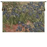 Iris Small by Van Gogh Italian Wall Tapestry