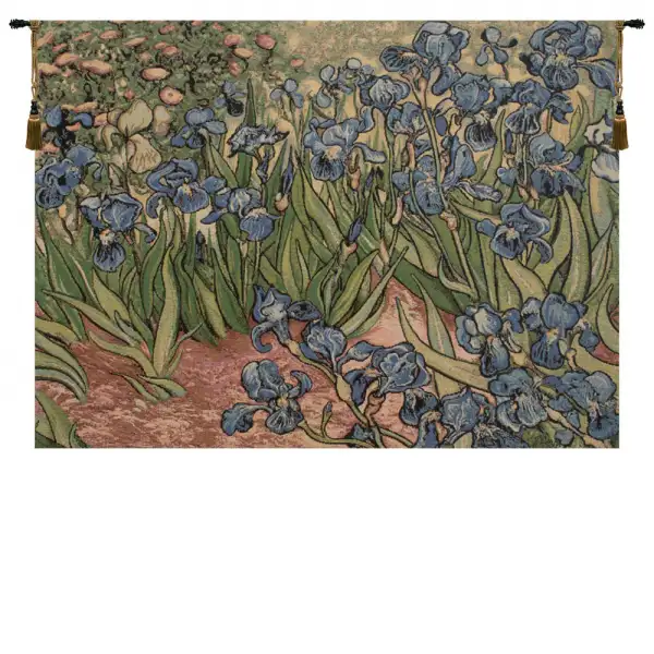 Iris Small by Van Gogh Italian Wall Tapestry