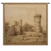 Castle Tower Belgian Wall Tapestry