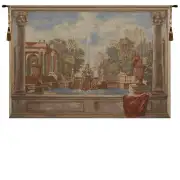 Lavish Fountain European Tapestry