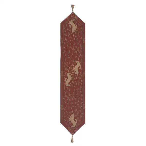 Licorne II Large French Tapestry Table Runner