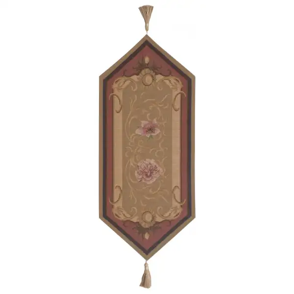 Josephine Light Small French Tapestry Table Runner