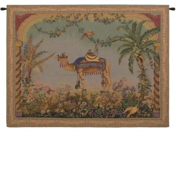 The Camel Large with Border French Tapestry