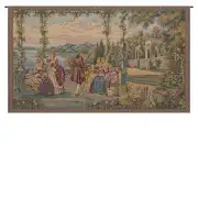 Dame e Lago Italian Wall Tapestry