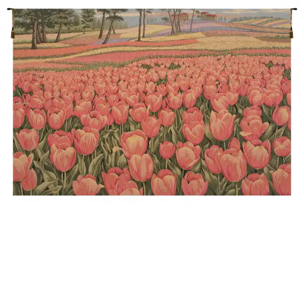 Tulipani Italian Tapestry - 35 in. x 25 in. Cotton/Polyester/Viscose by Alberto Passini