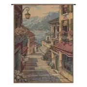 Bellagio Scalinata Italian Tapestry - 17 in. x 26 in. cotton/viscose/Polyester by Alberto Passini