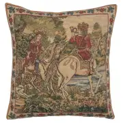 The Noble Hunt Belgian Cushion Cover