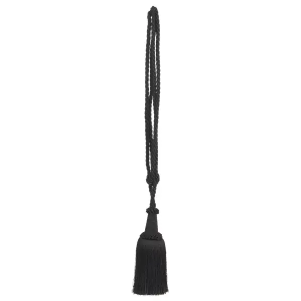 Chelsea Black Tapestry  Decorative Tassels