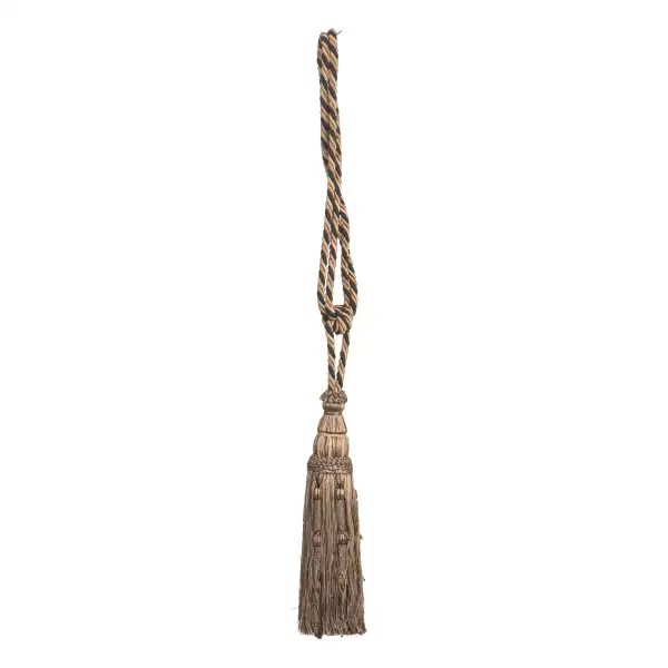 Caroline Black and Gold Decorative Tassels