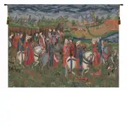 Duke of Berry I Belgian Tapestry Wall Hanging