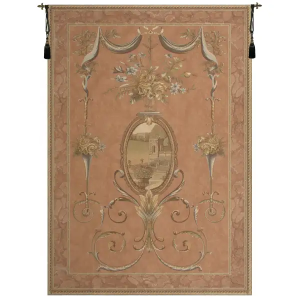 Courtyard Surroundings Belgian Wall Tapestry