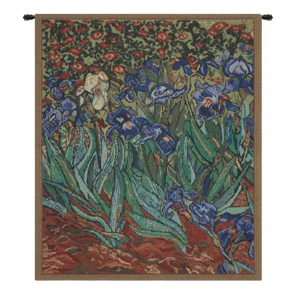 Les Iris Mini Belgian Tapestry