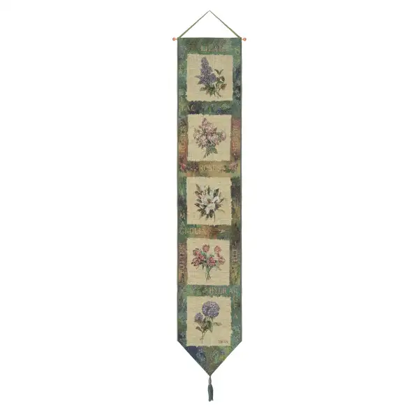 Flowers of Spring I Decorative Bell Pull