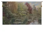 Monet Left Panel No Border Belgian Tapestry Wall Hanging