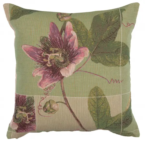 Springtime Blossom Green Cushion