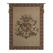 Honni Soit Qui Mal Y Pense Beige European Tapestry