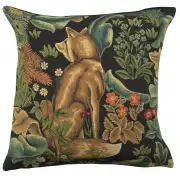 Wolf By William Morris Belgian Cushion Cover - 18 in. x 18 in. Cotton/Viscose/Polyester by William Morris