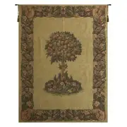 The Orange Tree Chenille European Tapestry Wall Hanging