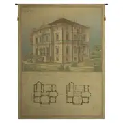 Villa Vianello In Vittorio Belgian Wall Tapestry