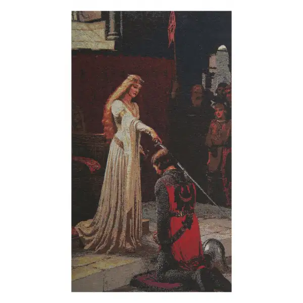 Accolade III without Border Small  Wall Tapestry Stretched