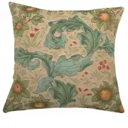 Arabesques W/Orange Tree Light Cushion - 19 in. x 19 in. Cotton by William Morris