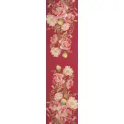 Peonies Pink French Tapestry Table Runner