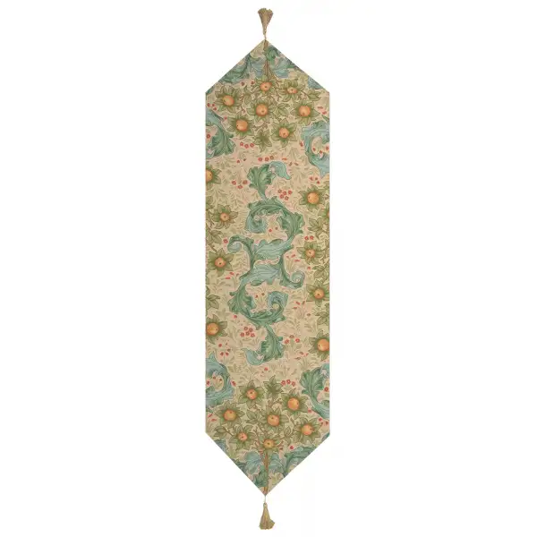 Orange Tree Arabesque Light French Tapestry Table Runner