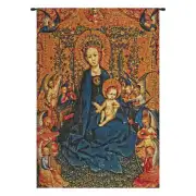 Maria with Child Belgian Tapestry Wall Hanging