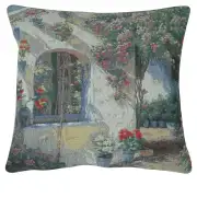 Cordoba Patio II Decorative Floor Pillow Cushion Cover