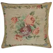 Amboise Floral Medallion French Tapestry Cushion