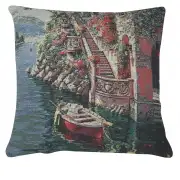 Lake Como Villa II Couch Pillow