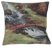 A Bridged Brook Decorative Pillow Cushion Cover