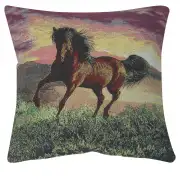 Gallop II Decorative Pillow Cushion Cover