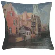 Scenic Village Decorative Pillow Cushion Cover