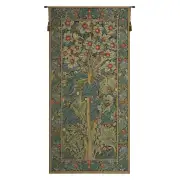 Woodpecker William Morris European Tapestry Wall Hanging