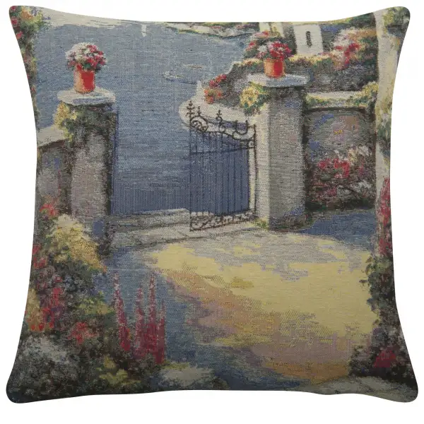 Courtyard Gates Decorative Floor Pillow Cushion Cover