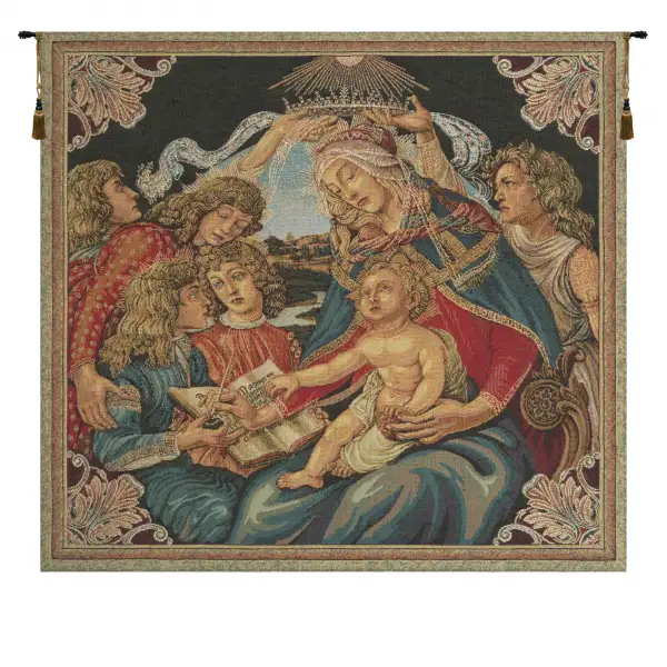 Madonna de Botticelli French Tapestry