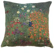 Flower Garden by Klimt European Cushion Cover