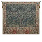 The Tree Of Life Forest Belgian Tapestry - 81 in. x 68 in. Cotton/Viscose/Polyester by William Morris