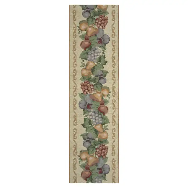 Fall Fruit Tapestry Table Runner