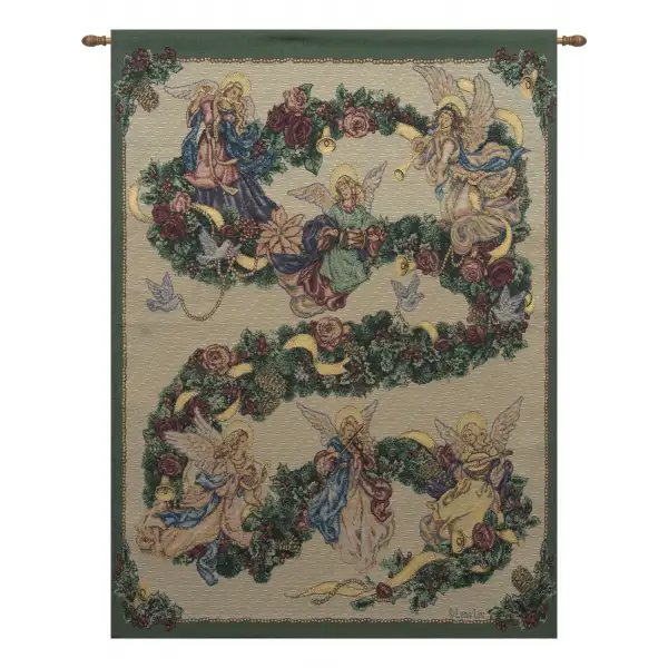 Choral Angels Fine Art Tapestry