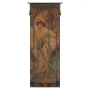 Mucha Soir Bright Belgian Tapestry Wall Hanging